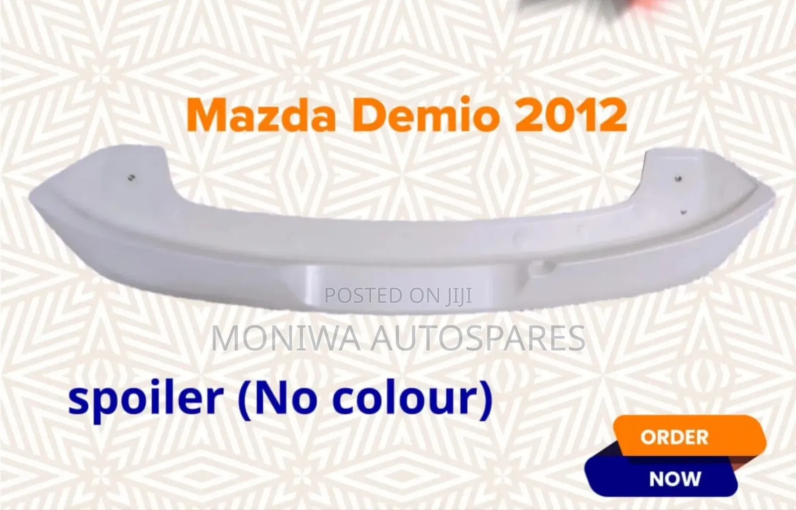 Spoiler Mazda Demio 2012