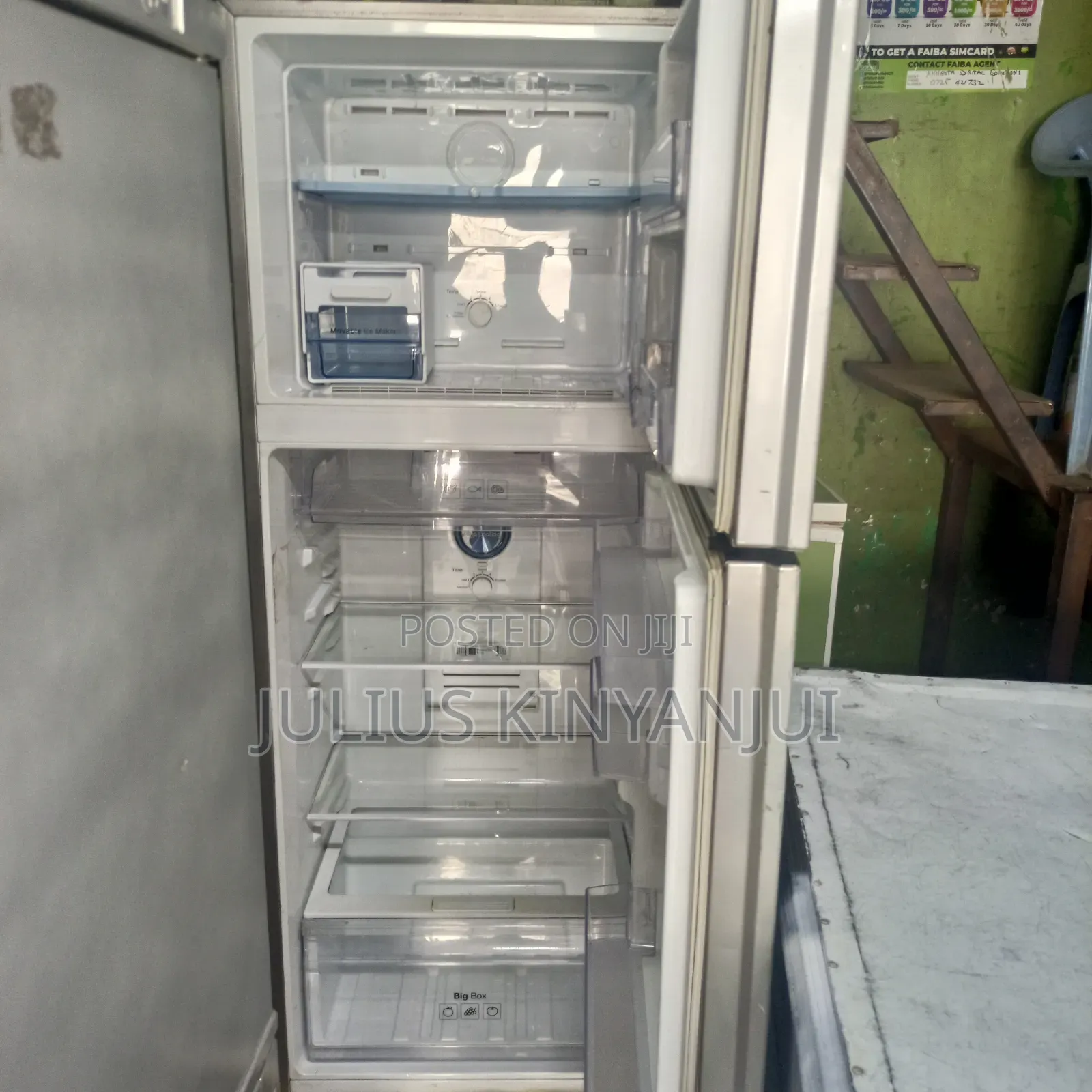 Two Doors Top Freezer Samsung Fridge