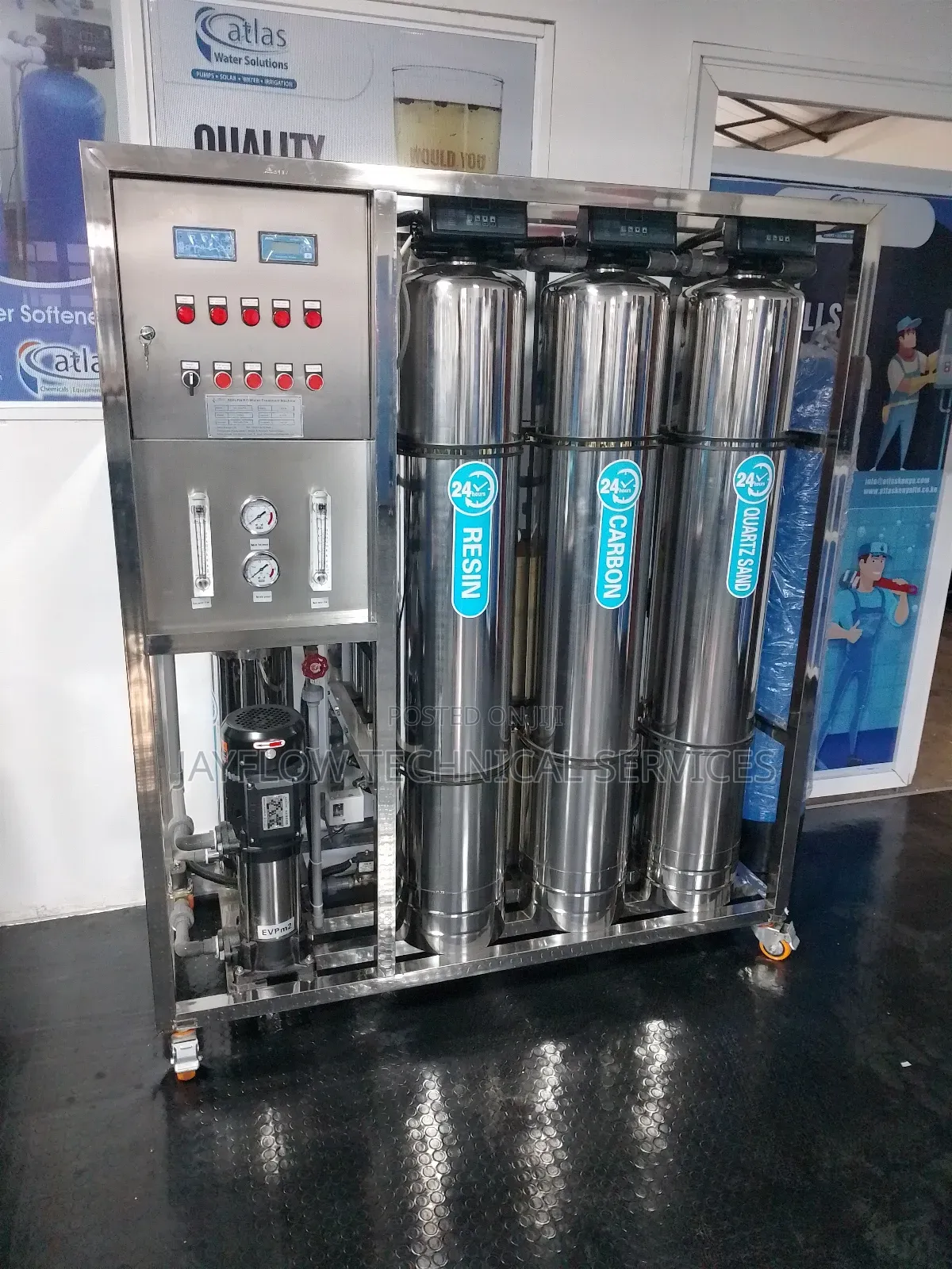 Reverse Osimisos 1000 LPH (For Dialysis)