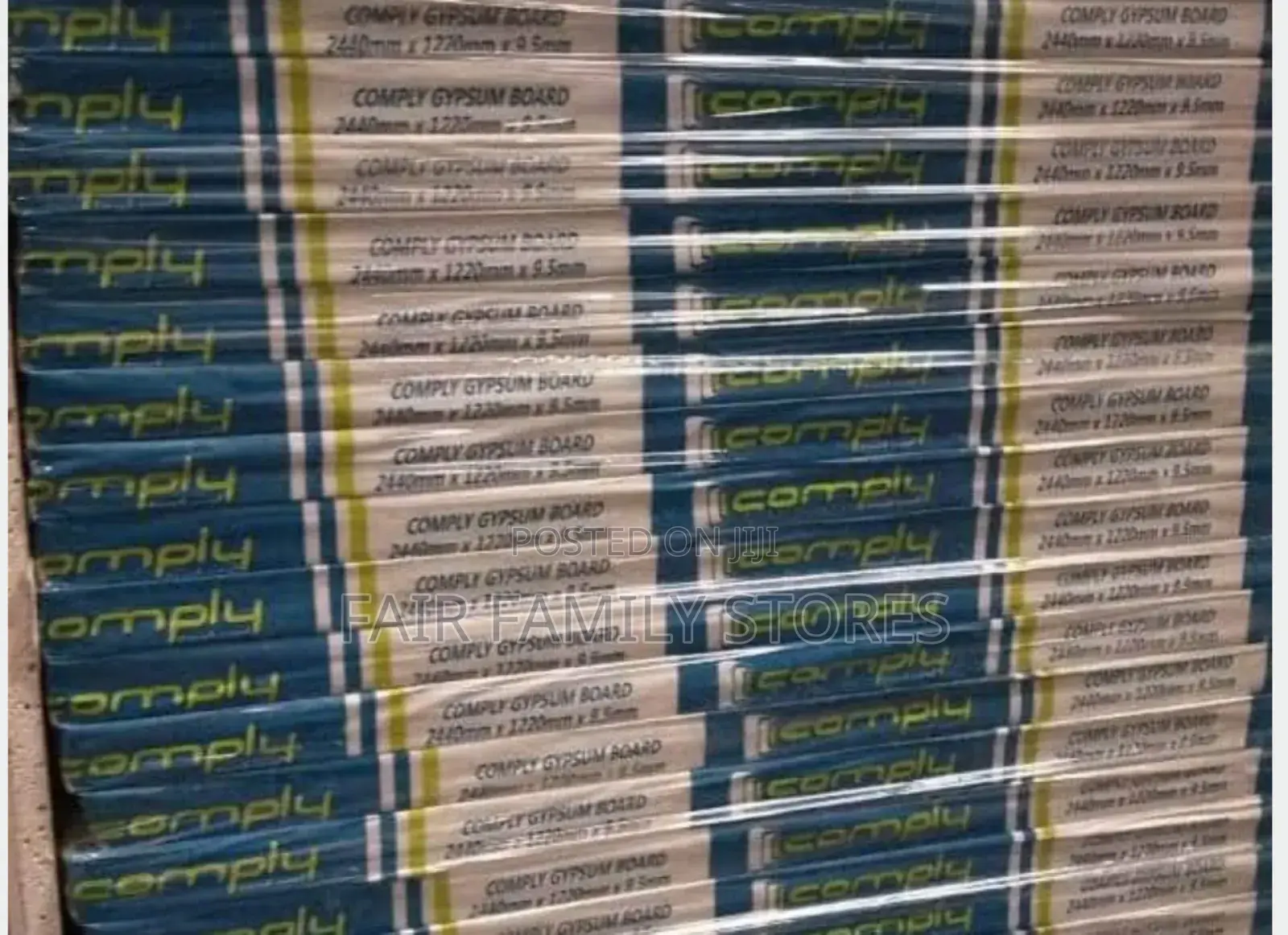 Comply Gypsum Board 9mm 1200mm*2400mm