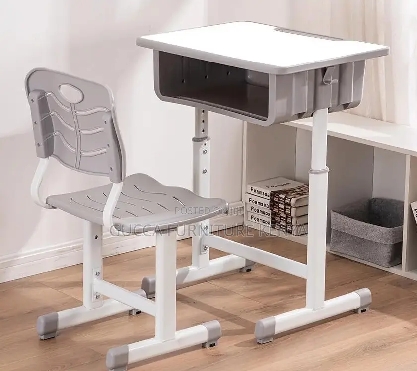 Kid's Furniture: Adjustable Growing Child Desk and Chair Set
