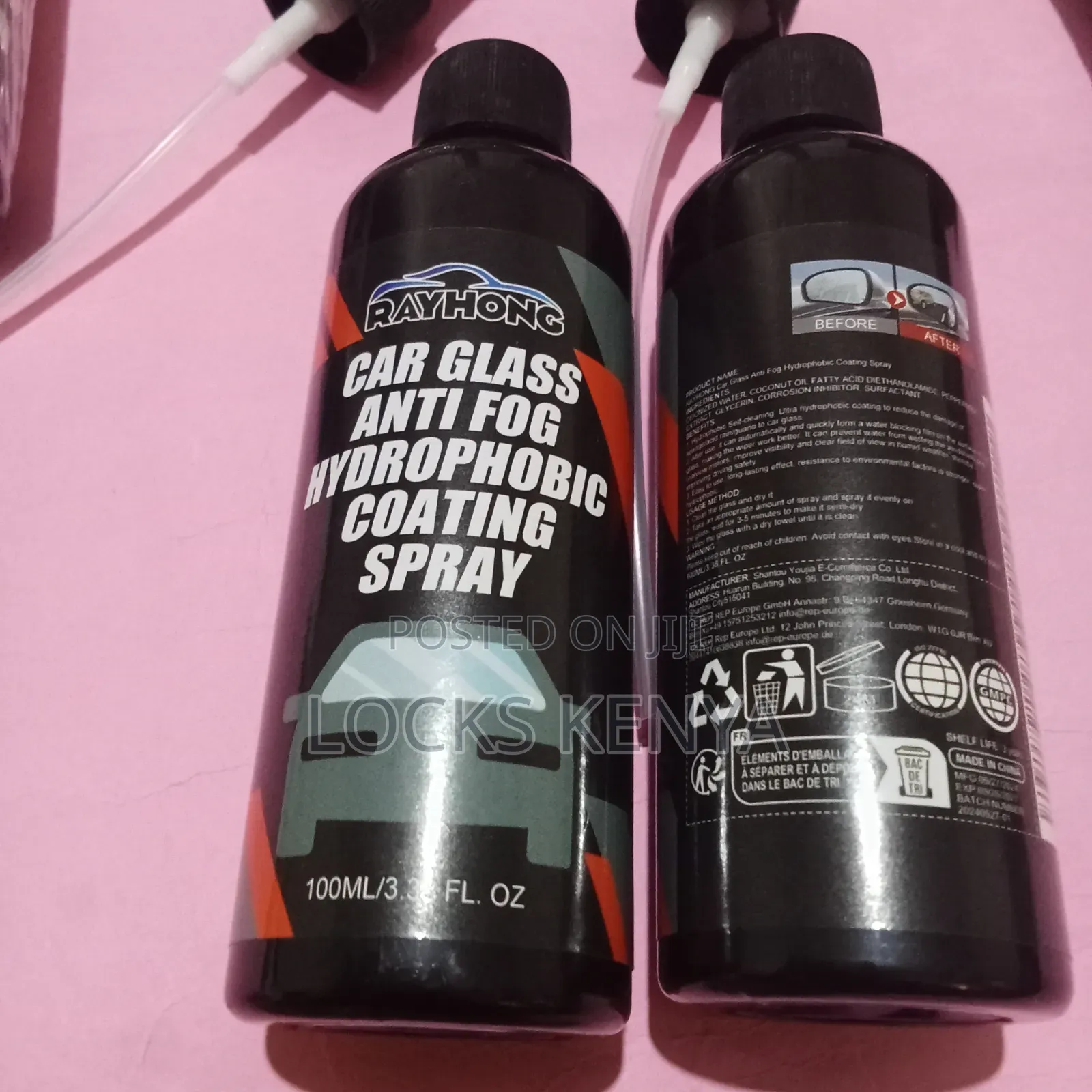100ml Car Window Antifog Soray