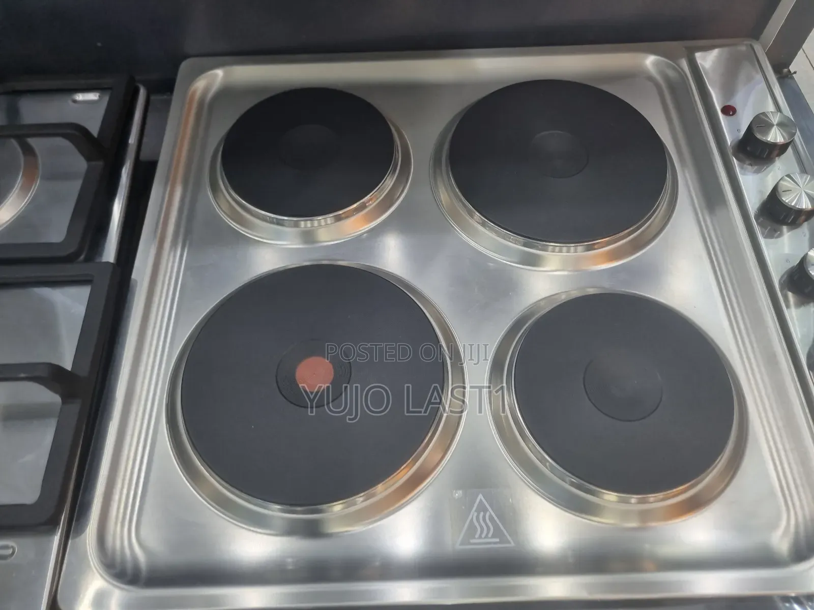 Hisense H60stes 4 Electric Hob – Stainless