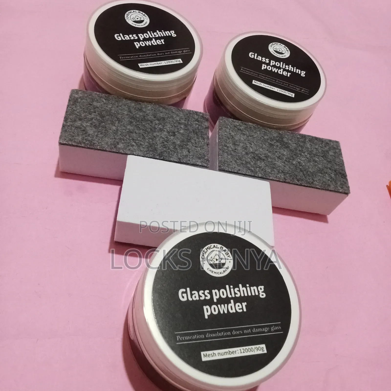 Car Glass Clarity Restoring Polish Powder