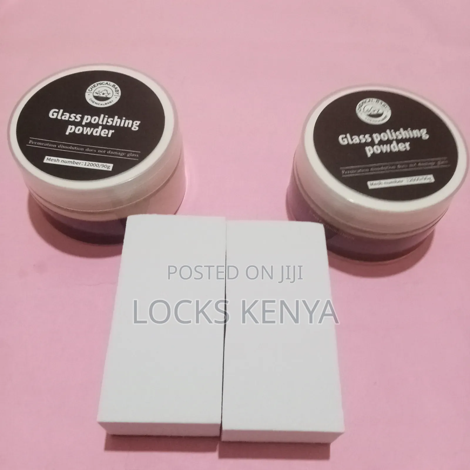 Glass Polishing Powder, Very Water Soluble