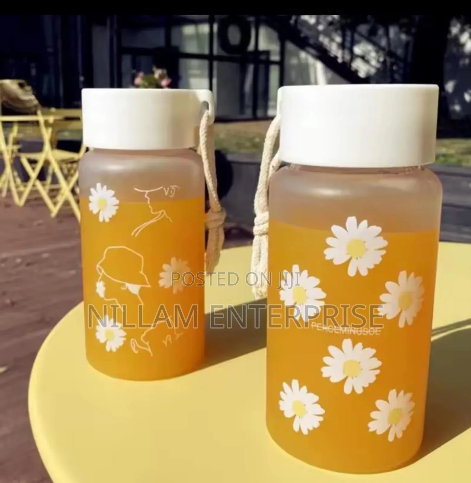 Cute Transparent Water Bottles. 450ml