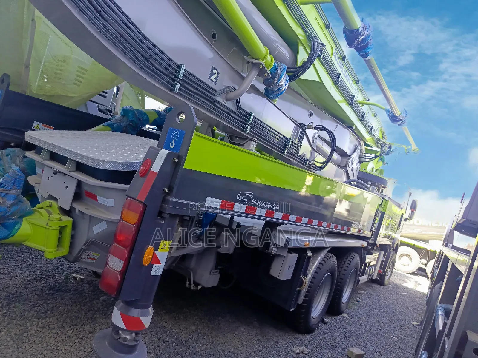 Truck Mounted Concrete Pump /Boom Pump