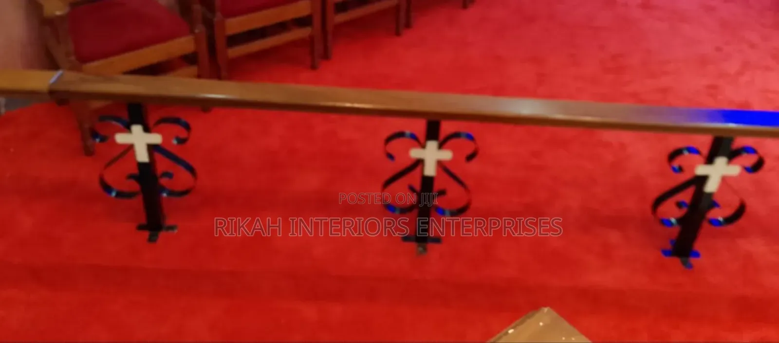 Red VIP Carpets for Church Altars
