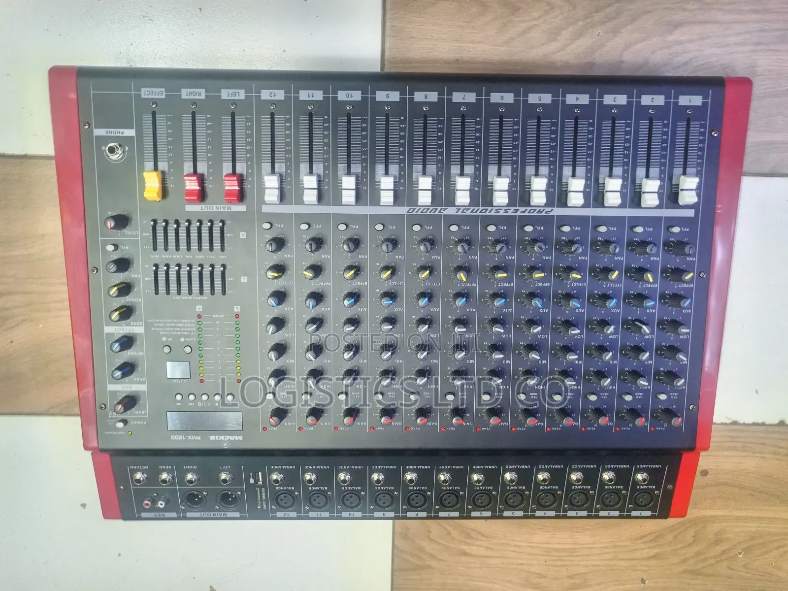 Original Mackie Pmx1200 12channel Professional Powered Mixer