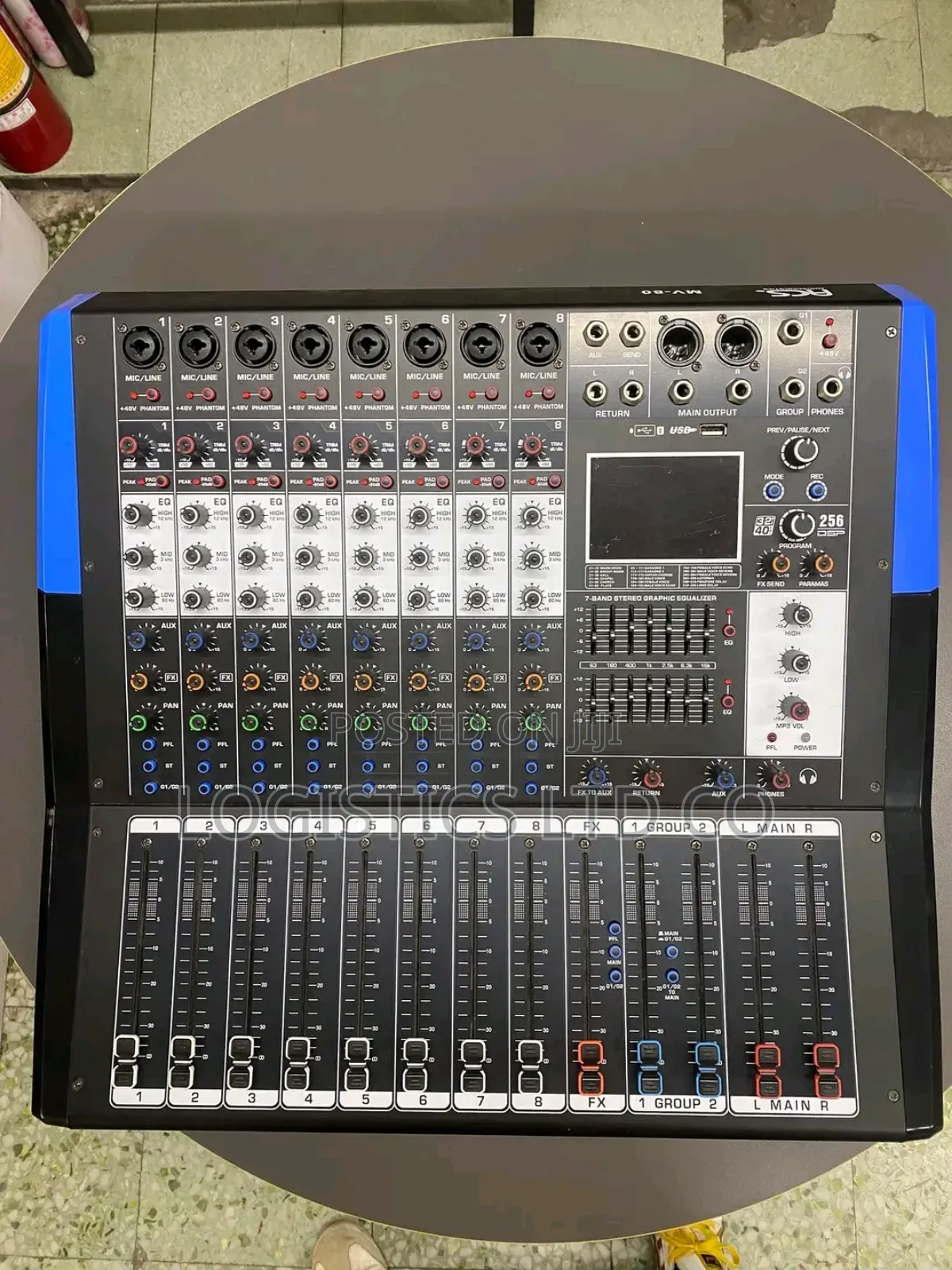 Soundcraft MV-80 8channel Powered Mixer