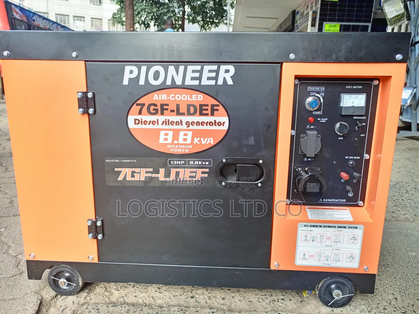 Pioneer 8.8kva Automatic Diesel Generator