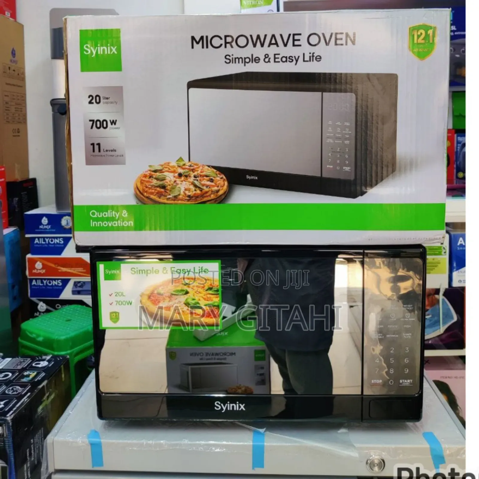 *Synix 20L Digital Microwave at 