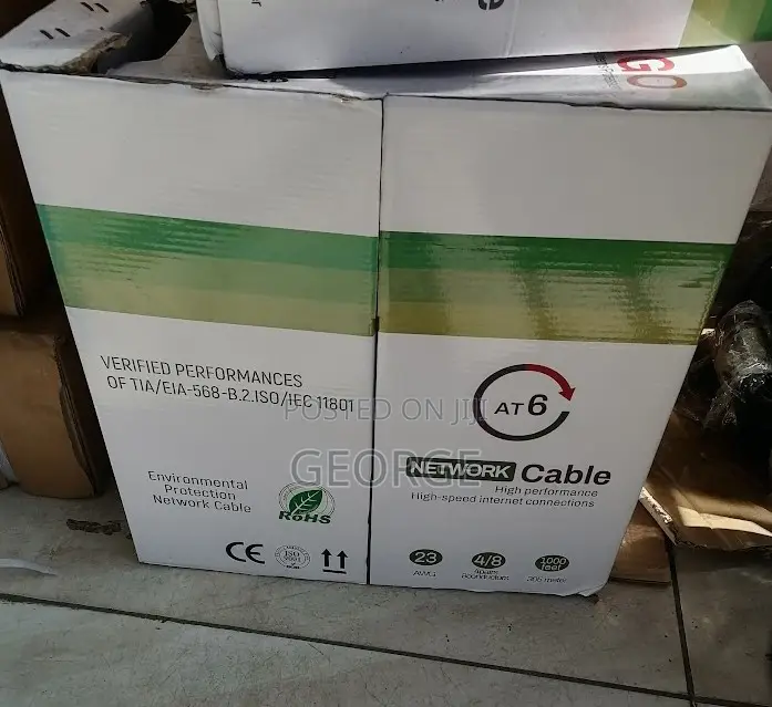 Splendid Cat 6 Network Cable 305 Metres