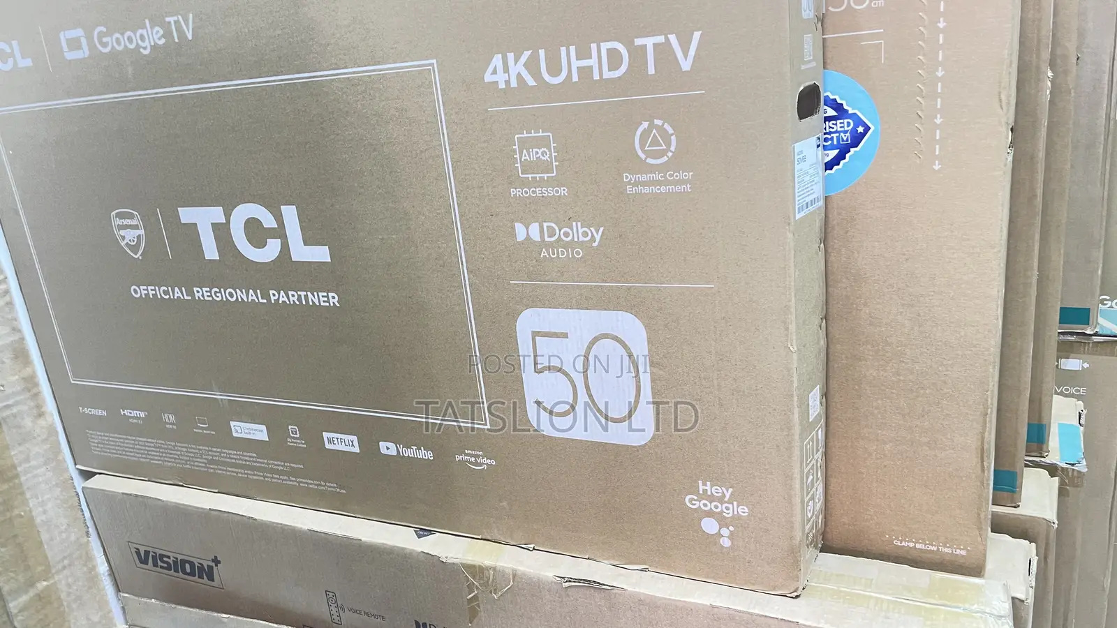 TCL 50 Inch P635 HDR Google Tv