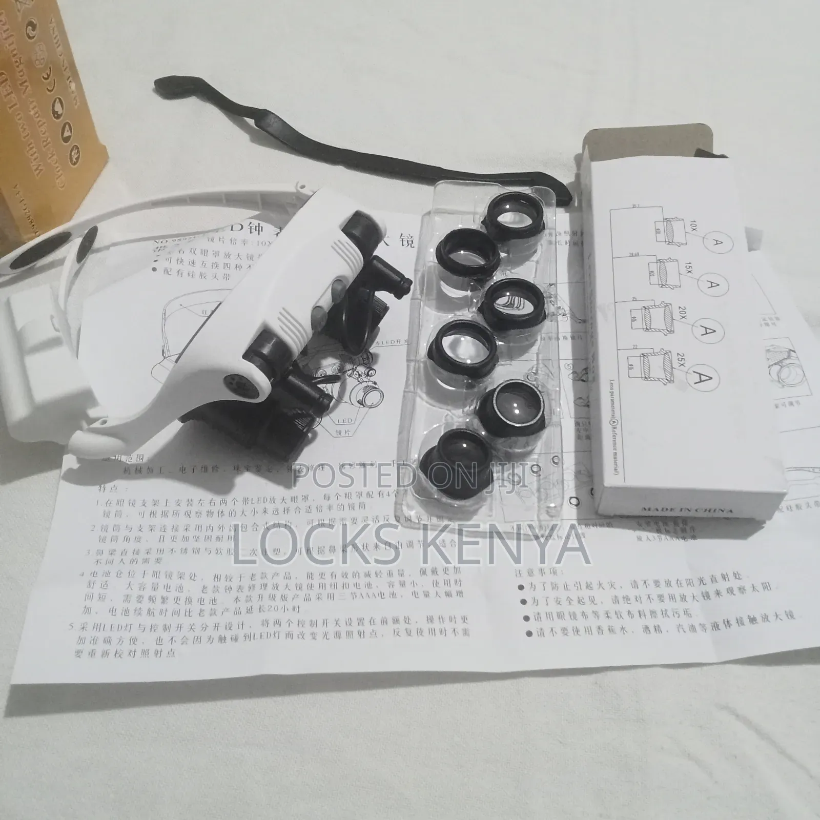 Mechanical Magnifier Glasses
