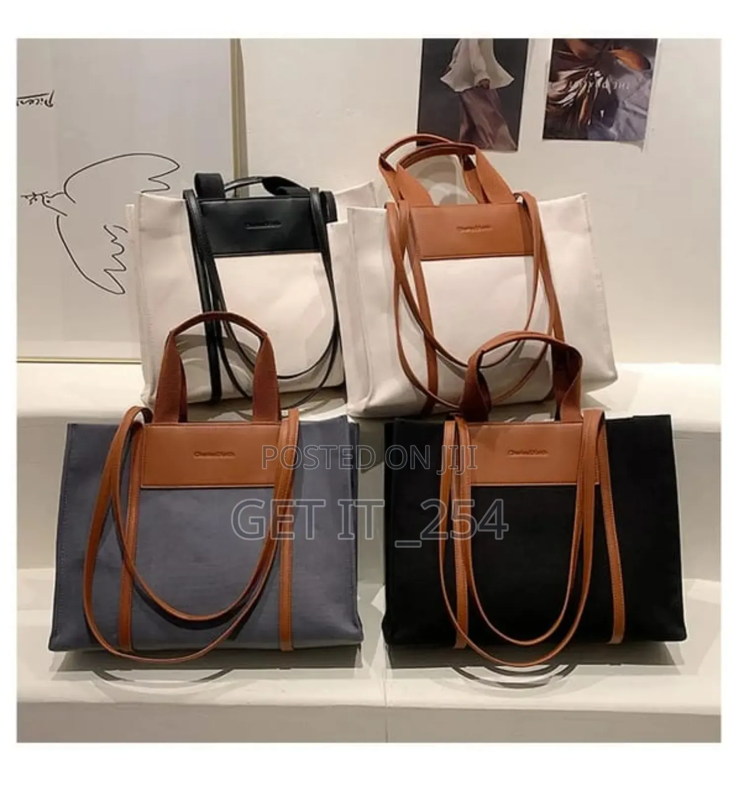 Canvas Bag in Stock
