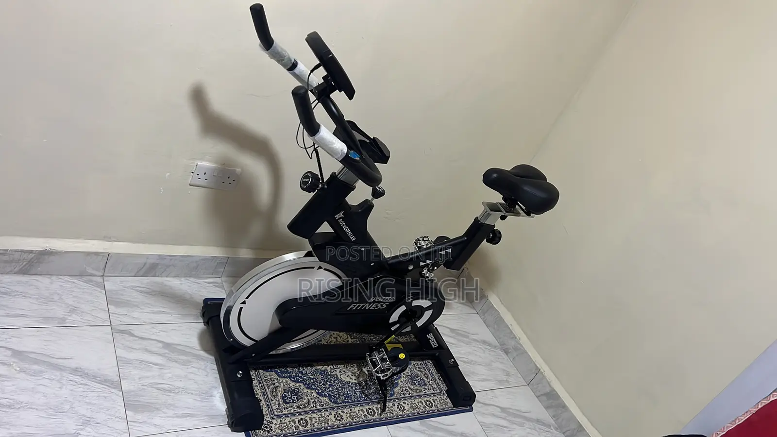 Happy Client Spinning Bike.