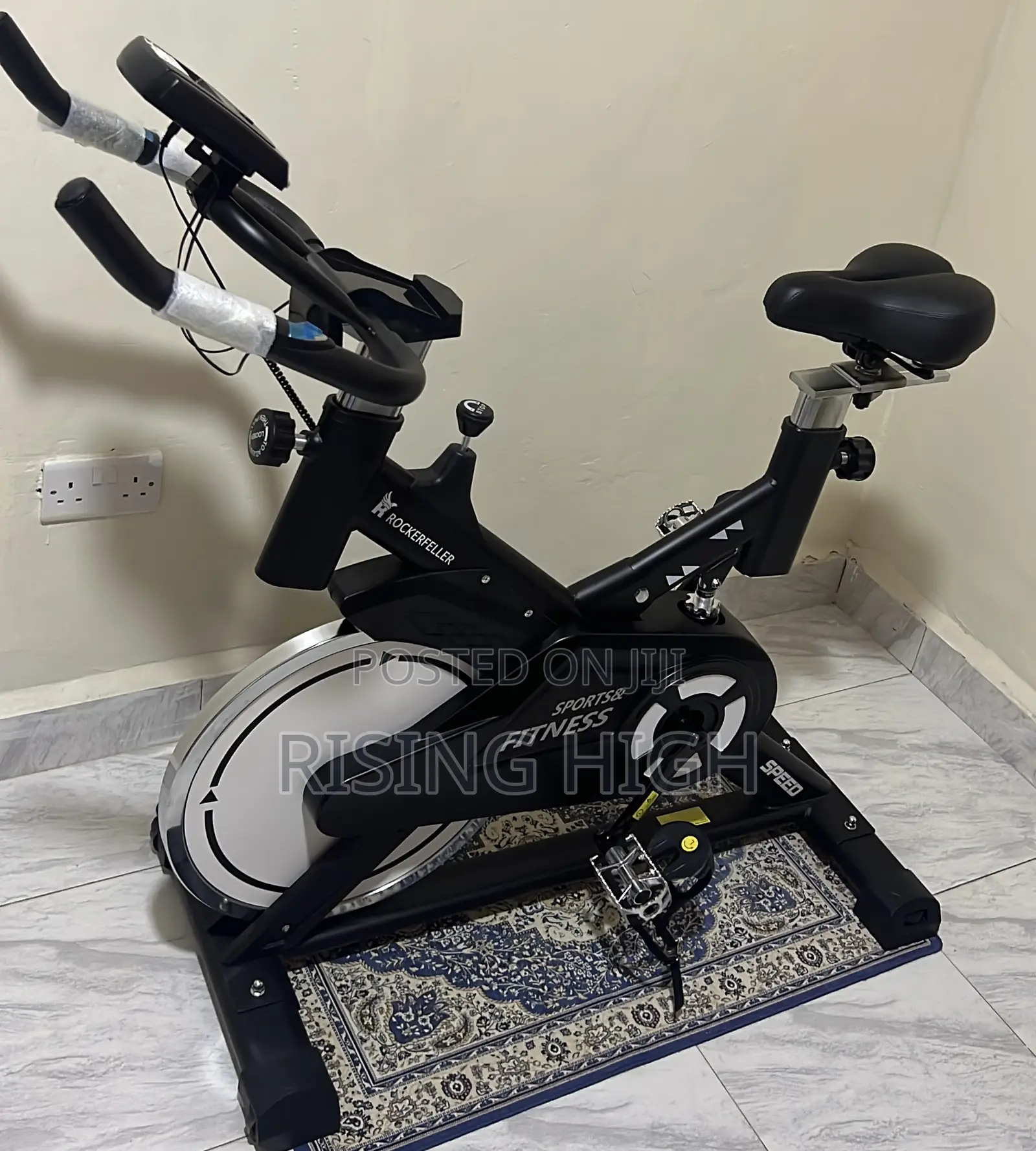 Happy Client Spinning Bike.