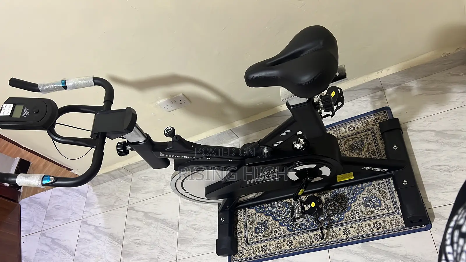 Happy Client Spinning Bike.