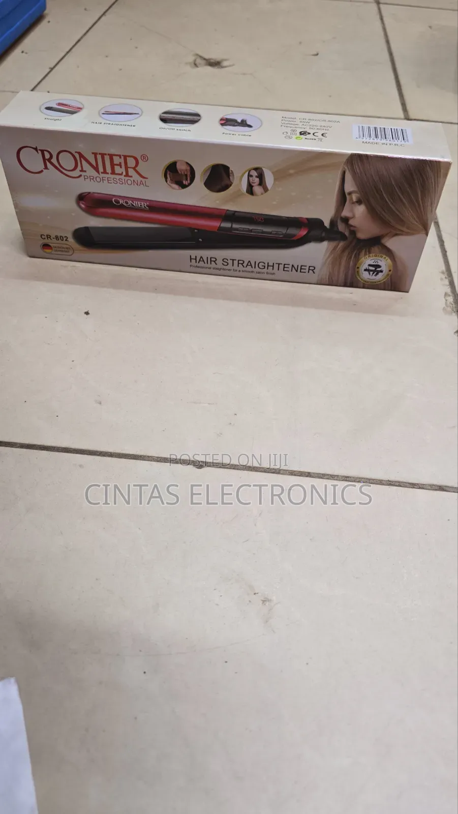 Cronier Hair Straightener CR-802