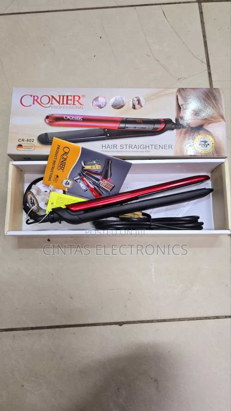 Cronier Hair Straightener CR-802