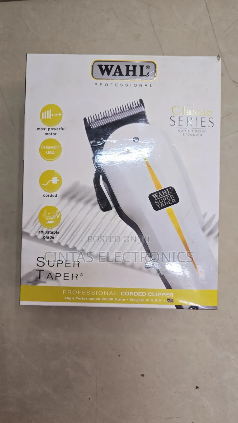Wahl Classic Series Super Taper Corded Clipper