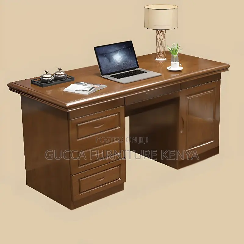 Office Tables:140cm Mahogany High-End Office Boss Desk