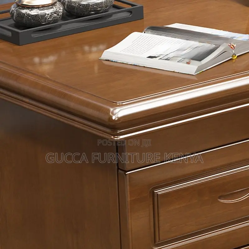 Office Tables:140cm Mahogany High-End Office Boss Desk