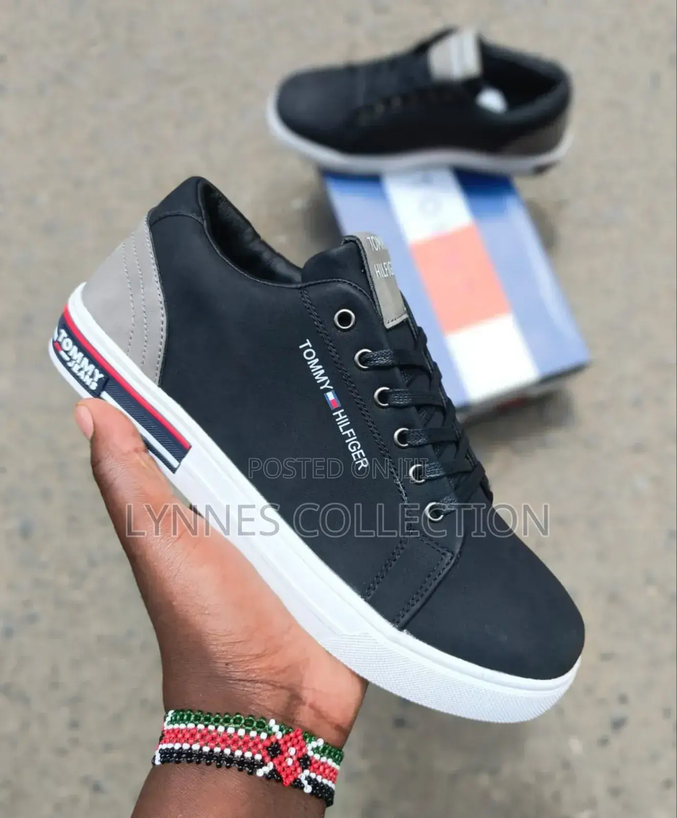 Tommy Hilfiger Brown and Black Shoes