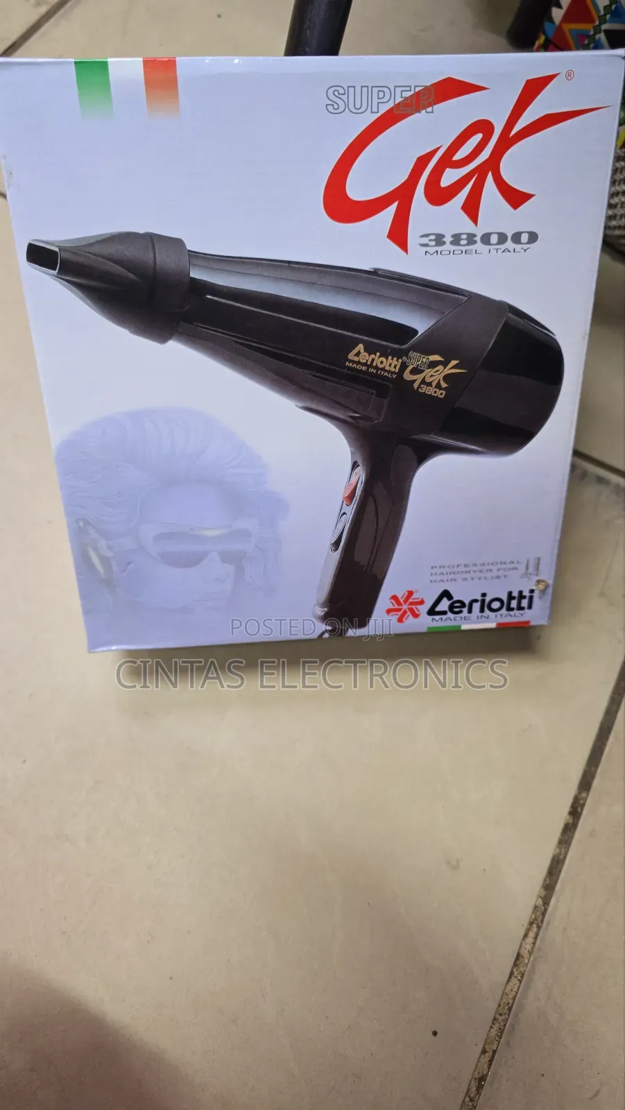 Geriotti Super Geek 3800 Hairdryer