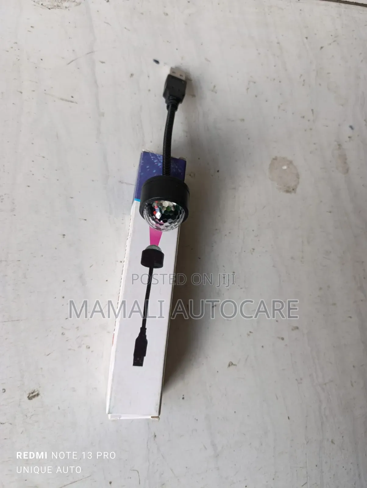 Usb Led Ambient Car Light, Colorful Interior Glow