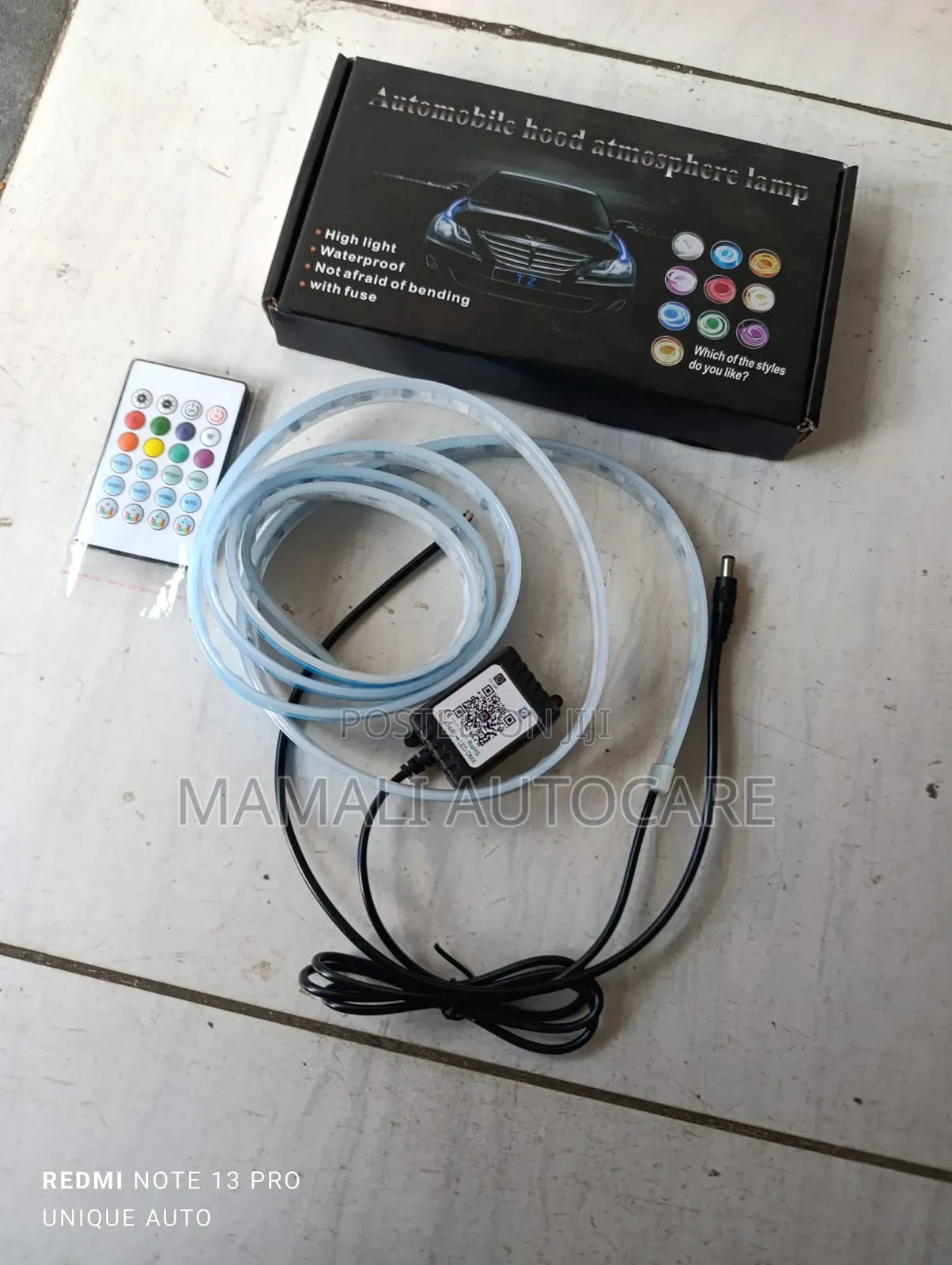 Multi- Color Led Bonnet/Hood Light, Dynamic Stylsh