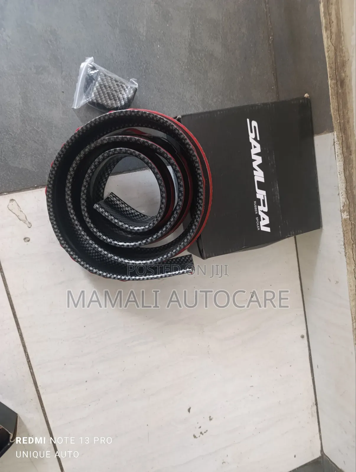 Premium Carbon Rubber Car Spoiler, Flexible Stylish