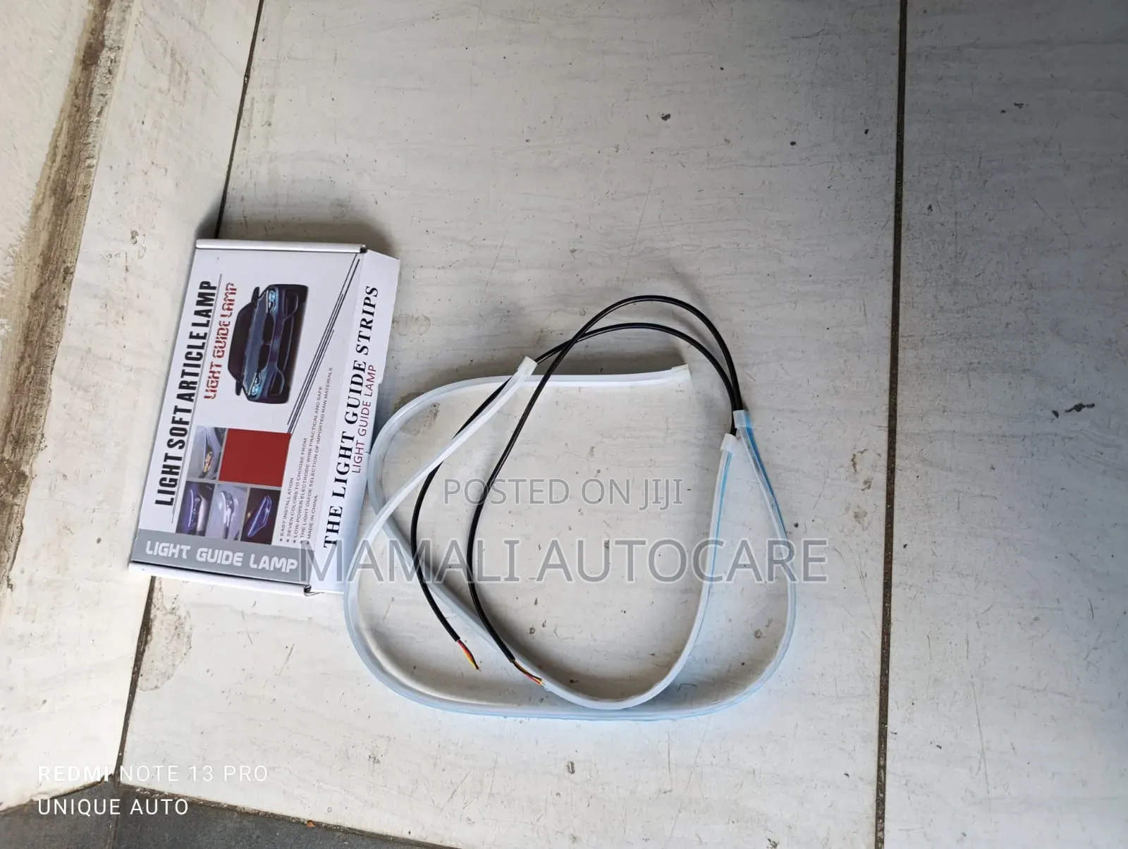 Ultra-Bright LED Car DRL Strip Lights