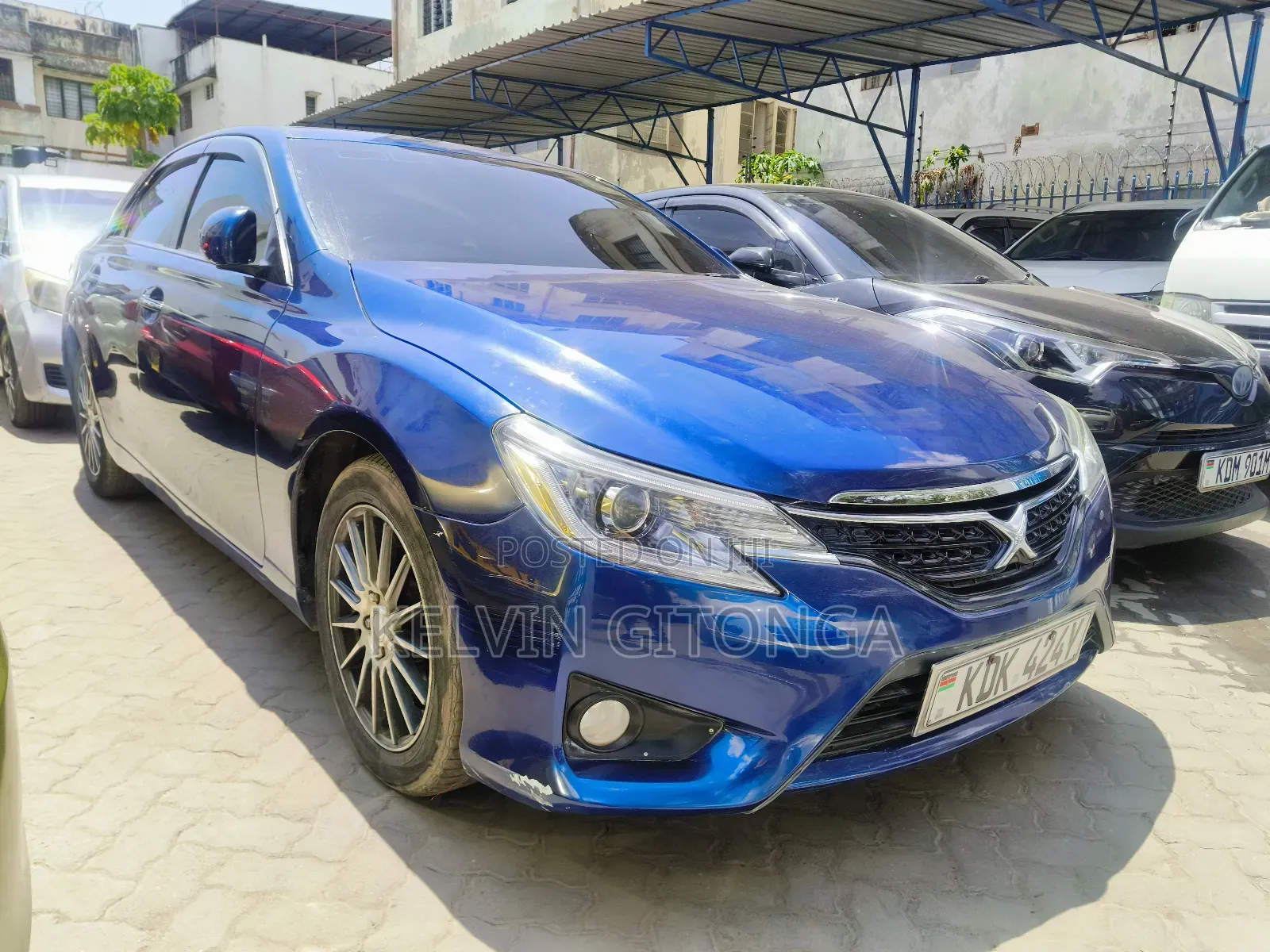 Toyota Mark X 2016 Blue