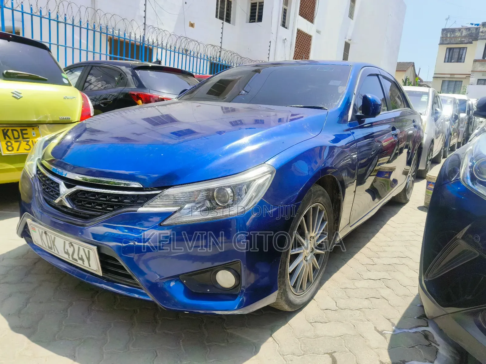 Toyota Mark X 2016 Blue
