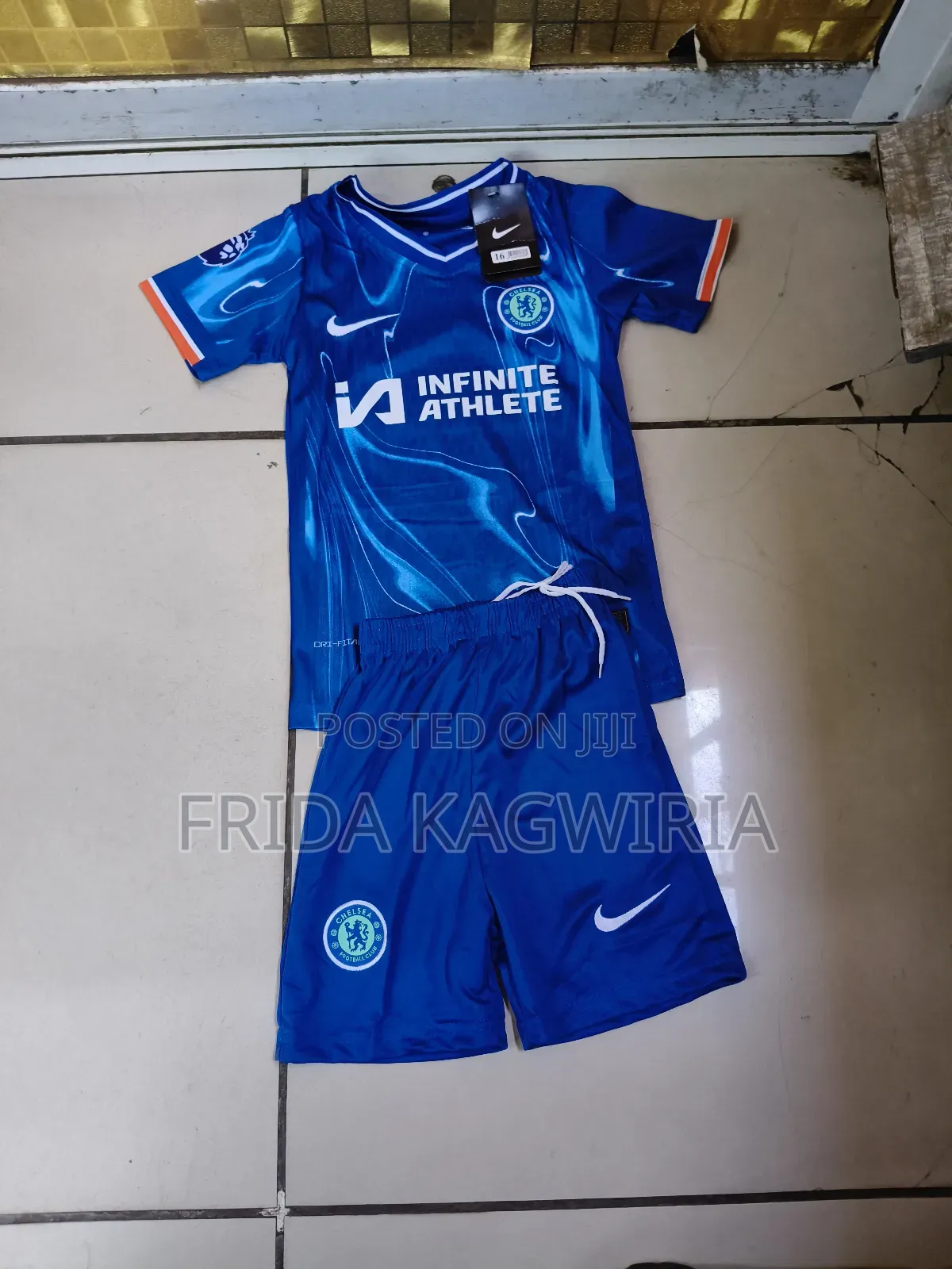 Chelsea Infinite Athlete Jersey For Kids (4 To 16 Years)