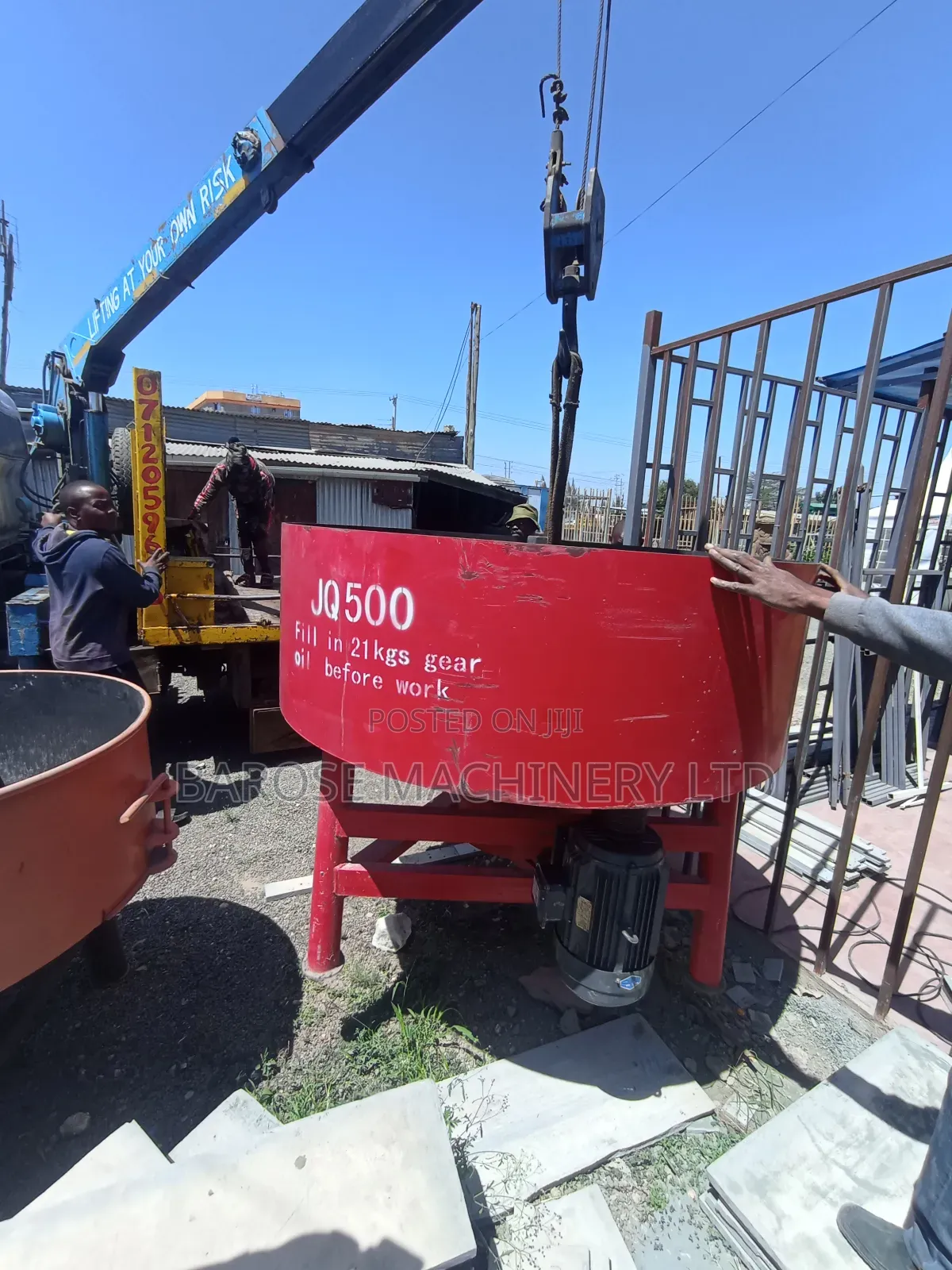 JS 500 Pan Mixer
