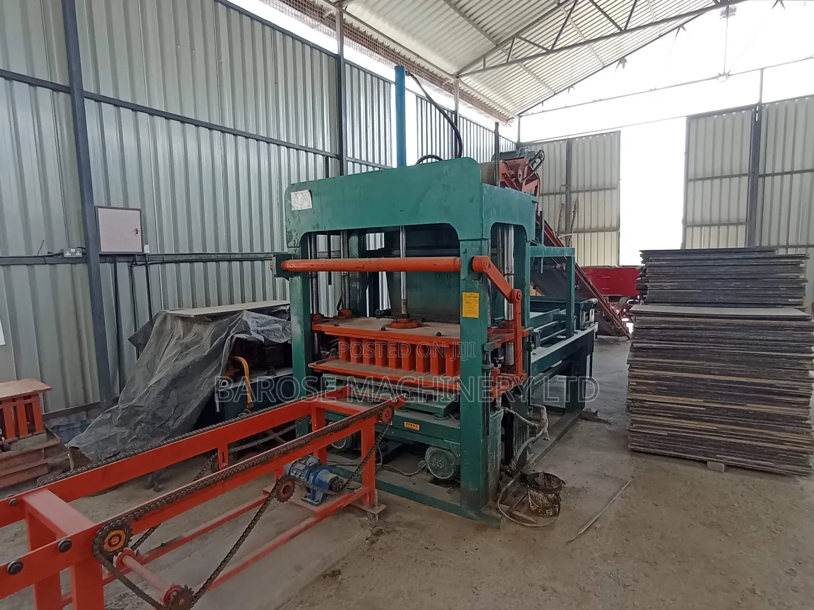Block Cabro Making Machine
