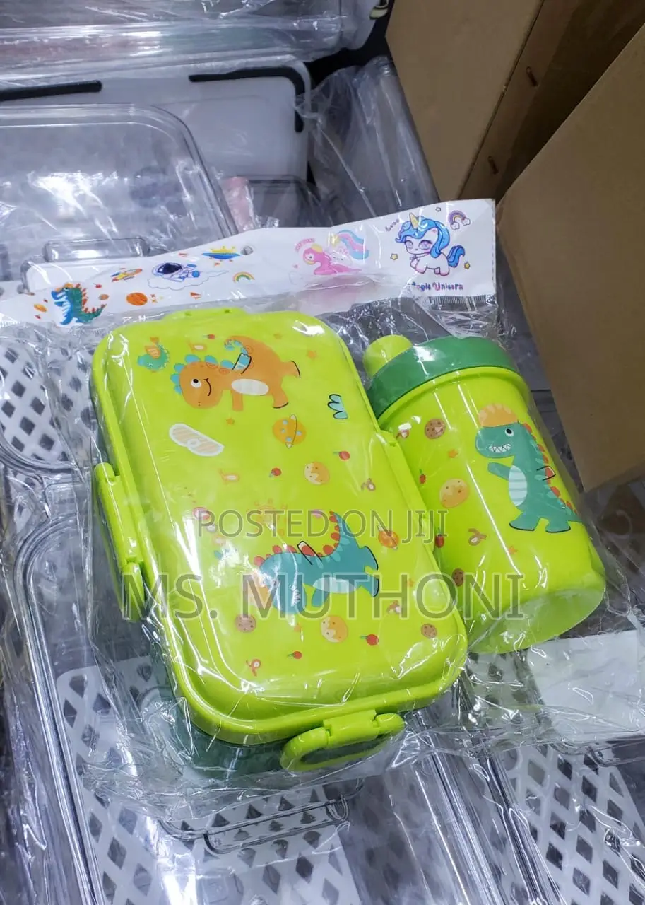 Kids Snack Set Snack Box + Water Bottle