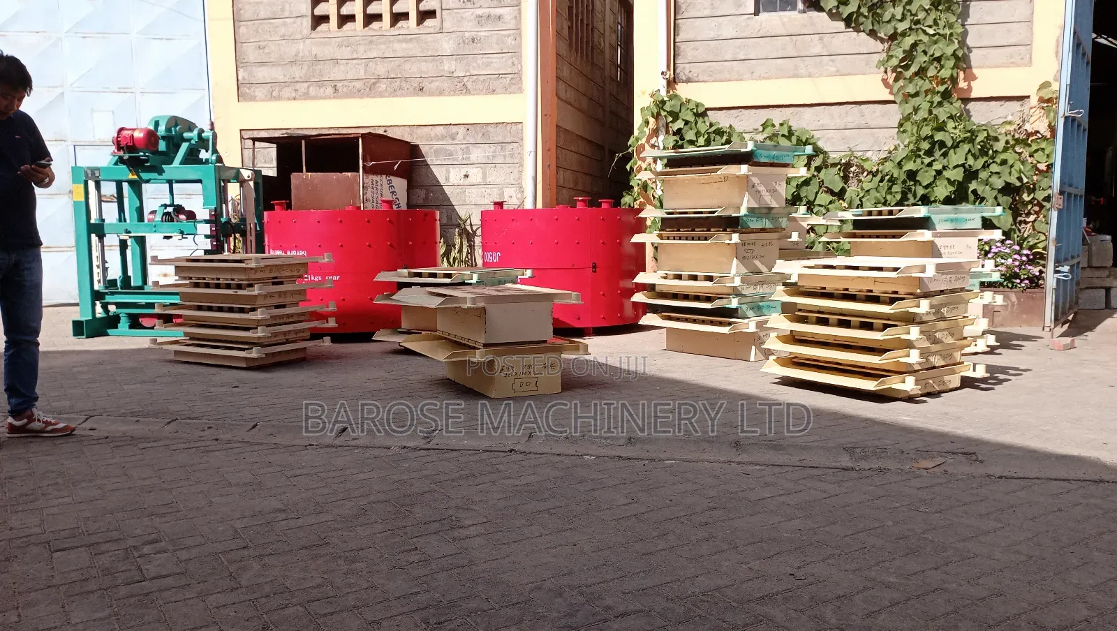 Metallic HD Concrete Cabro Mould