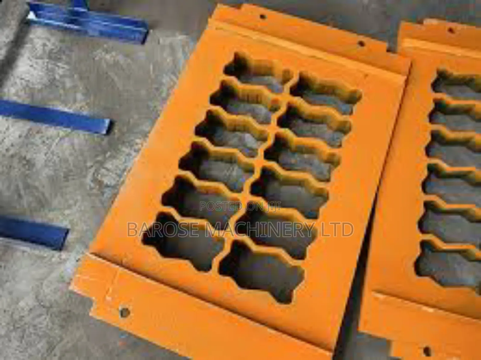 Metallic HD Concrete Cabro Mould