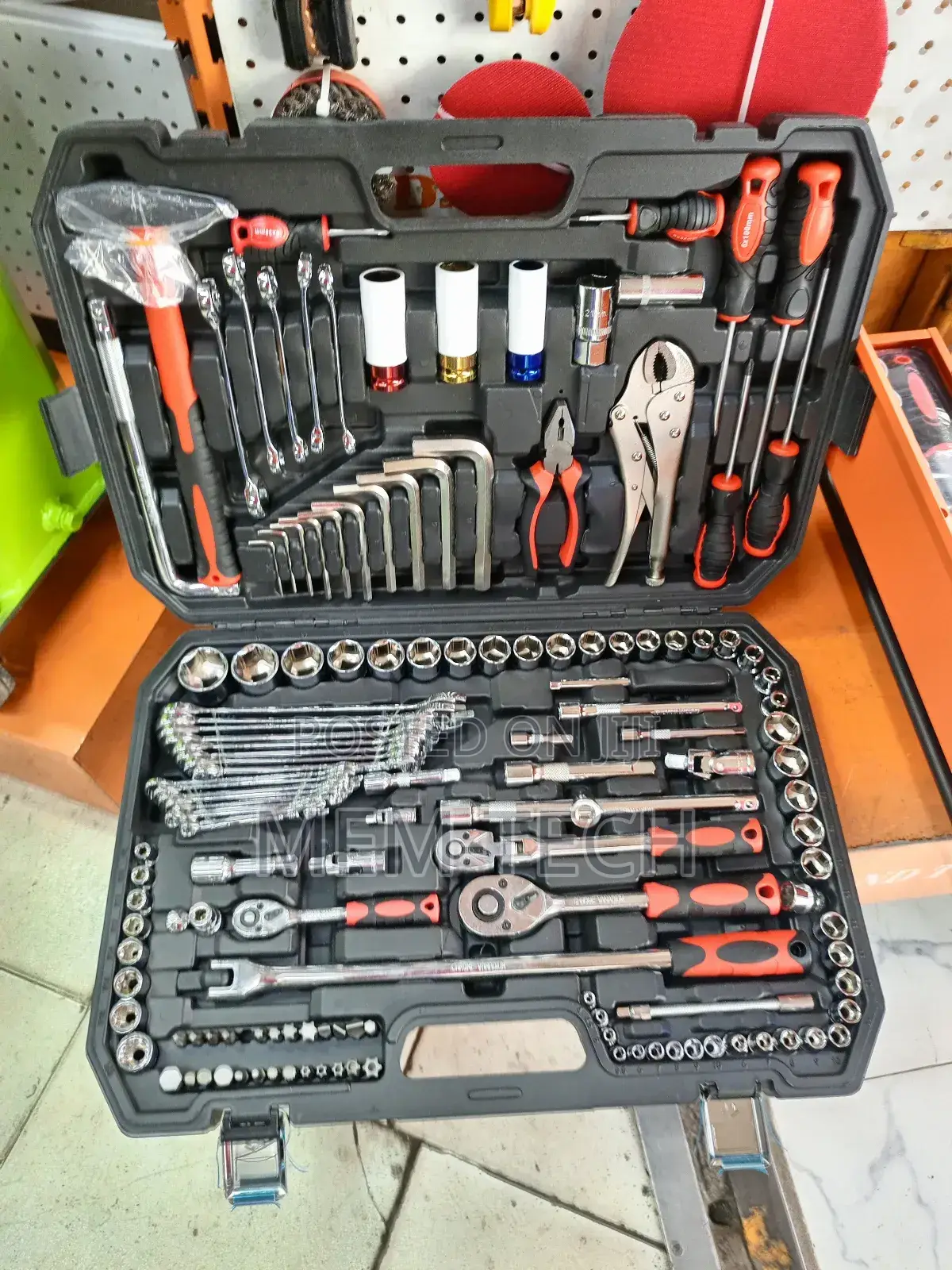 142pcs Toolbox/142pcs Combination Socket Spanner Set