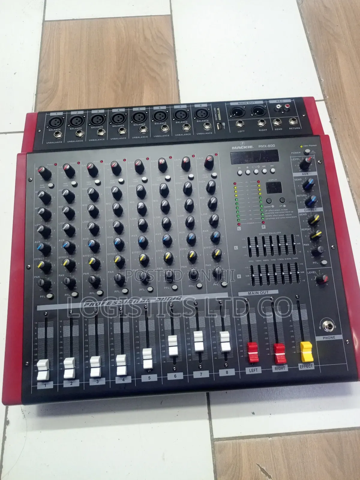 Mackie PMX800 Professional Bluetooth Powered Mixer 8 Channel