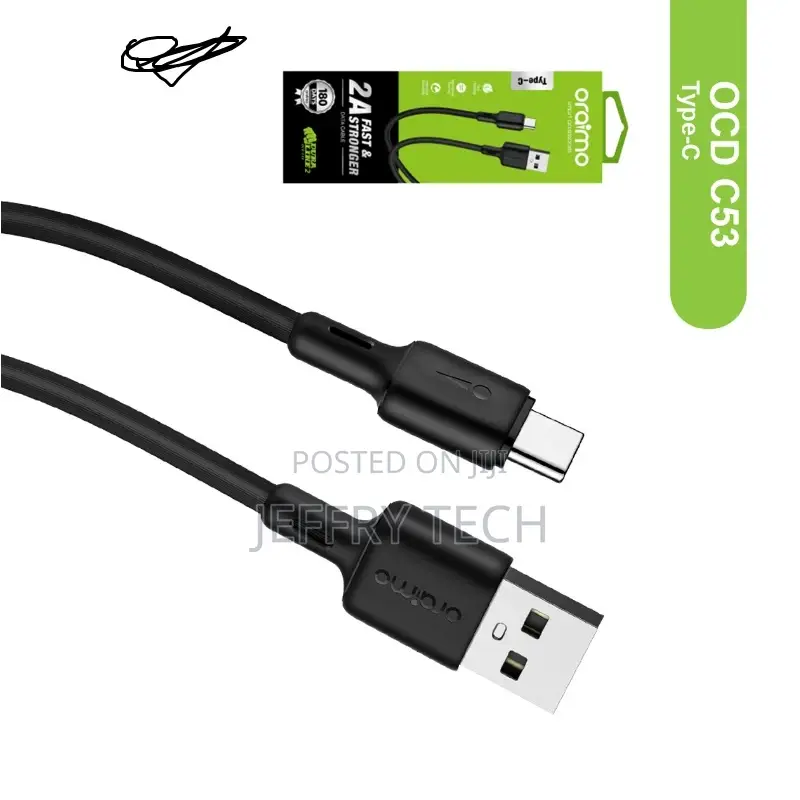 Oraimo OCD-C56 Udon 2 2M 2A Faster Charging