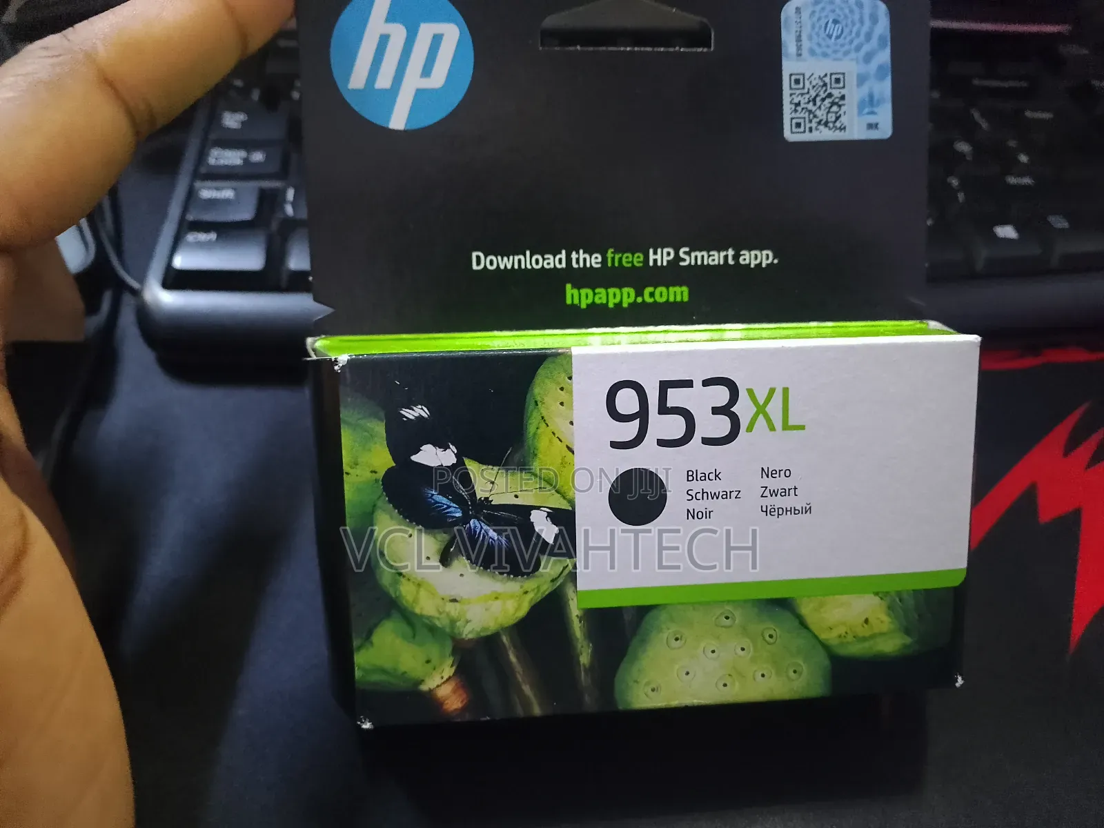 Hp 953xl Original Black Ink Catridge