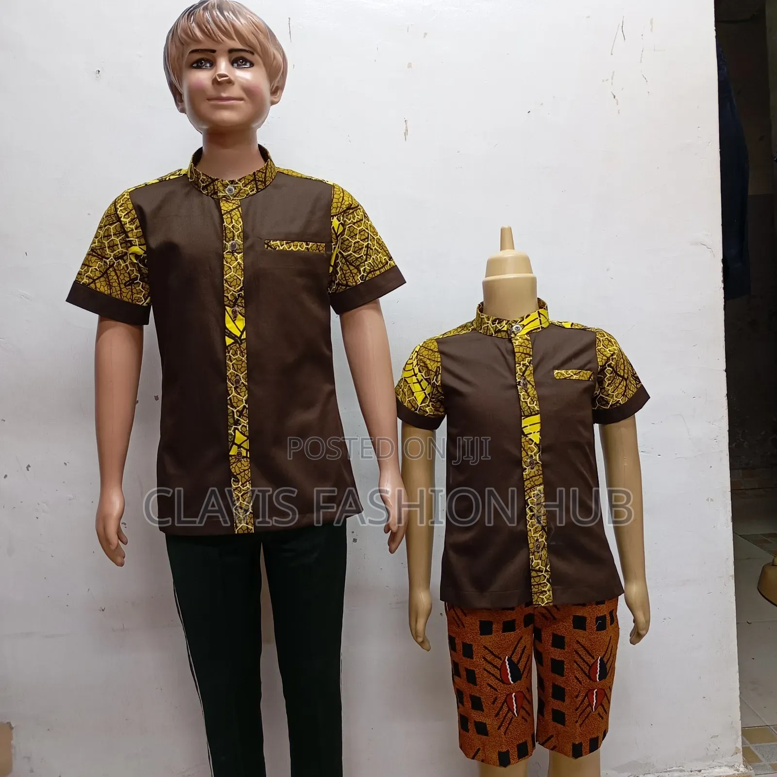 Boys African Shirts for Cultural Events or CBC