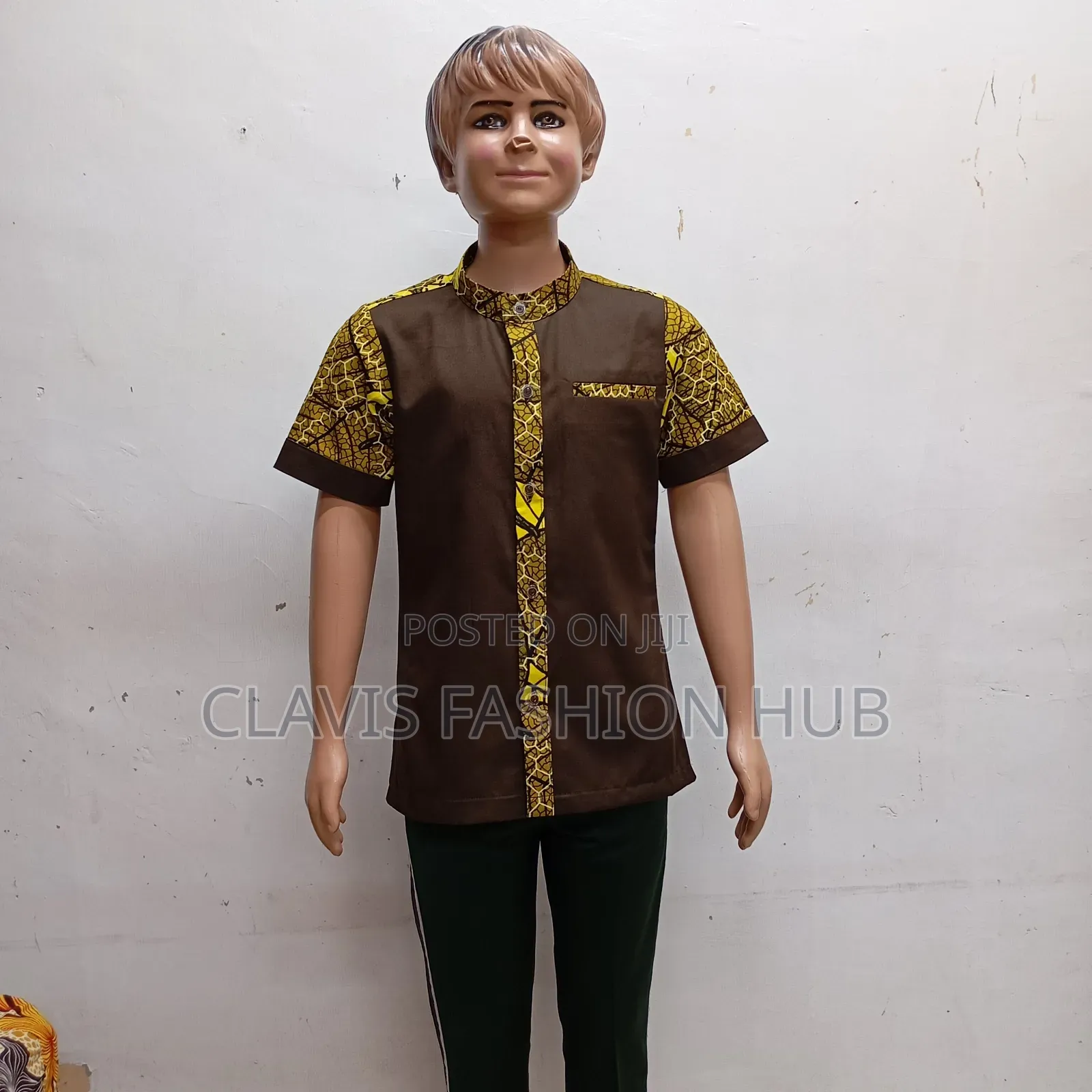 Boys African Shirts for Cultural Events or CBC