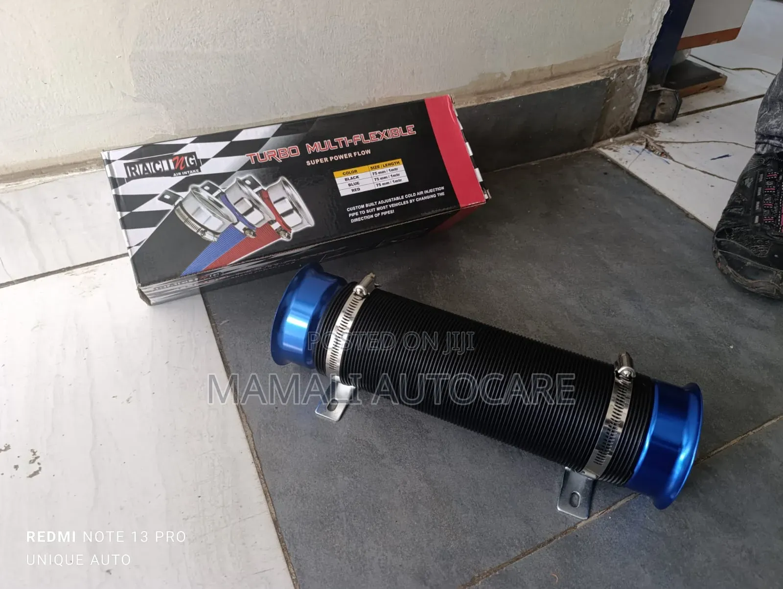 Durable Flexible Air Intake Pipe, Fits Most Vehicles