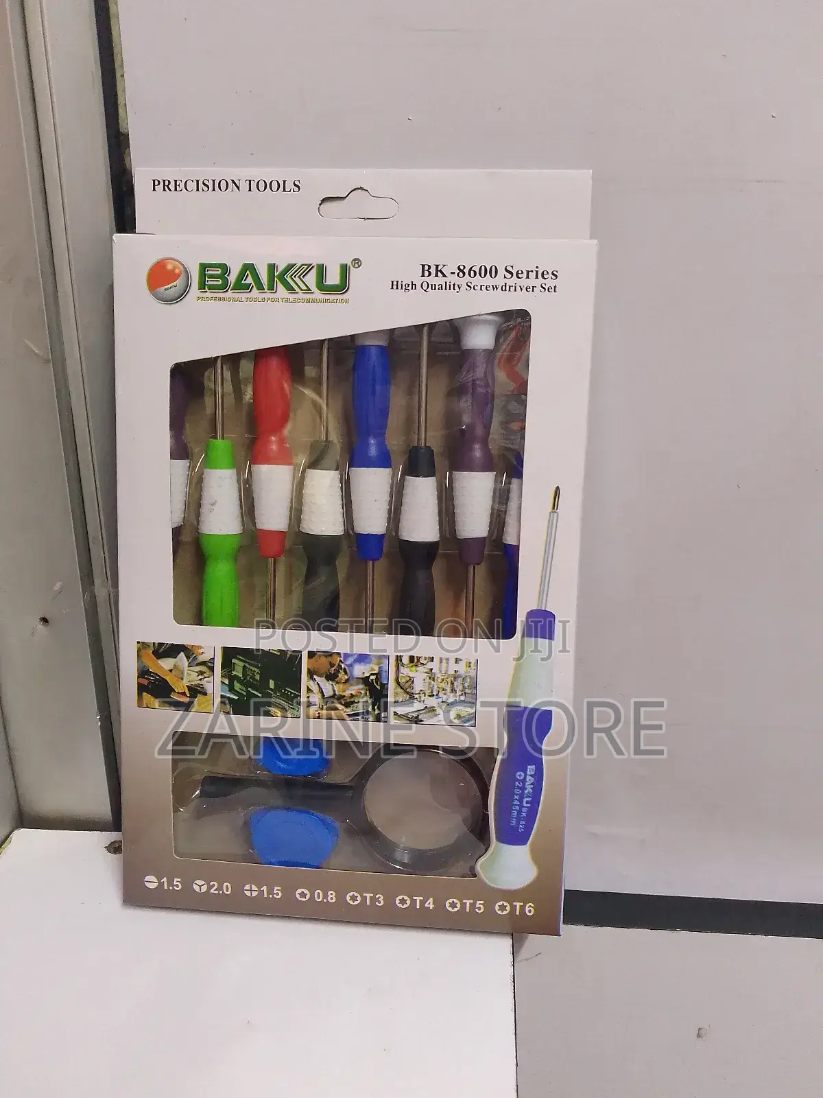 Precision Screwdriver Set 8 Pieces